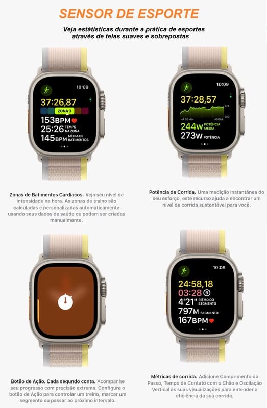 SmartWatch 9 Ultra - 2ª Geração